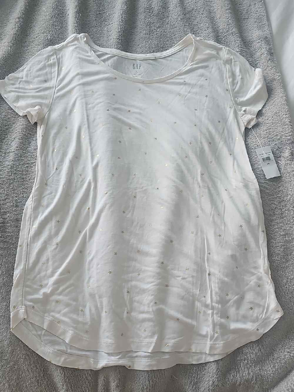 New w/tags GAP Women’s White Short Sleeve Star Tee Size XS